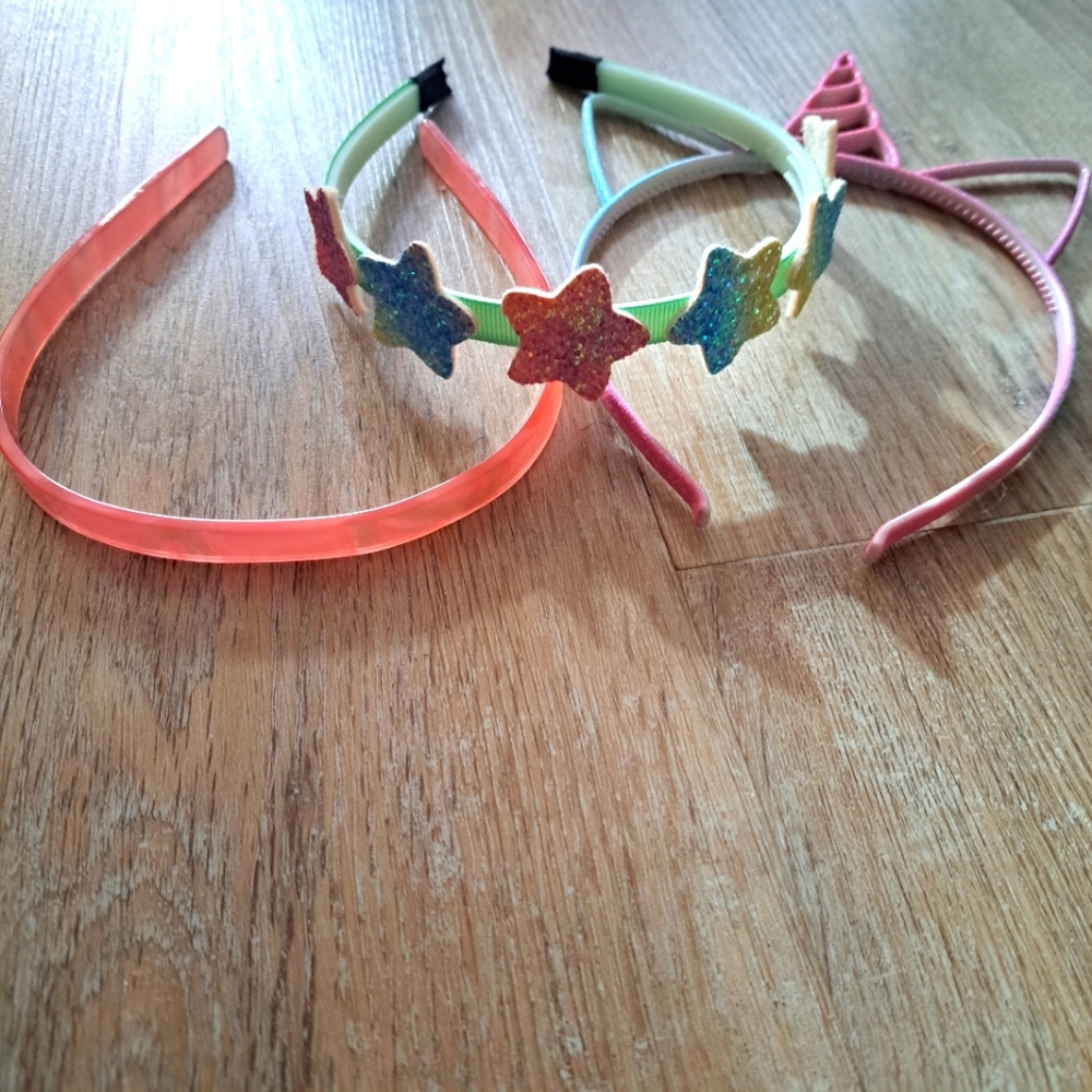Lot of Three Headbands Girl's One Size